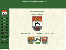 Tablet Screenshot of ksv-suedharz.de